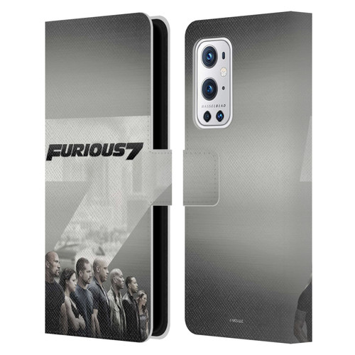 Fast & Furious Franchise Key Art Furious 7 Leather Book Wallet Case Cover For OnePlus 9 Pro