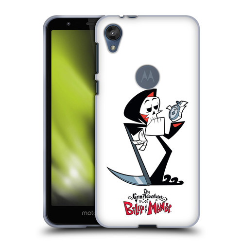 The Grim Adventures of Billy & Mandy Graphics Grim Soft Gel Case for Motorola Moto E6