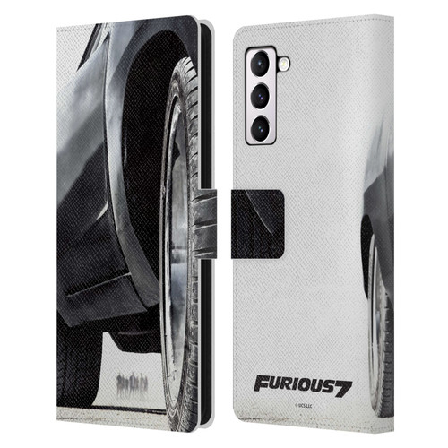 Fast & Furious Franchise Key Art Furious Tire Leather Book Wallet Case Cover For Samsung Galaxy S21+ 5G
