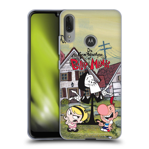 The Grim Adventures of Billy & Mandy Graphics Poster Soft Gel Case for Motorola Moto E6 Plus