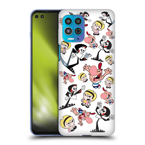 The Grim Adventures of Billy & Mandy Graphics Icons Soft Gel Case for Motorola Moto G100