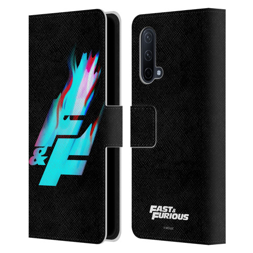Fast & Furious Franchise Logo Art F&F Black Leather Book Wallet Case Cover For OnePlus Nord CE 5G
