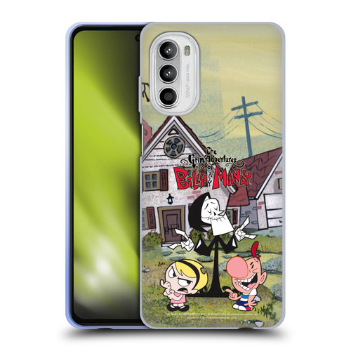 The Grim Adventures of Billy & Mandy Graphics Poster Soft Gel Case for Motorola Moto G52