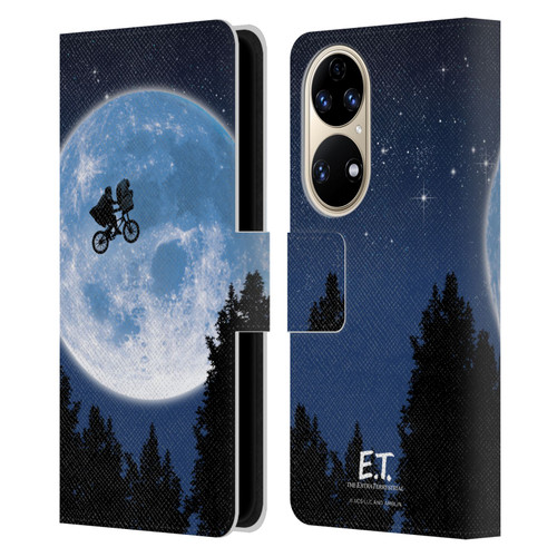 E.T. Graphics Poster Leather Book Wallet Case Cover For Huawei P50