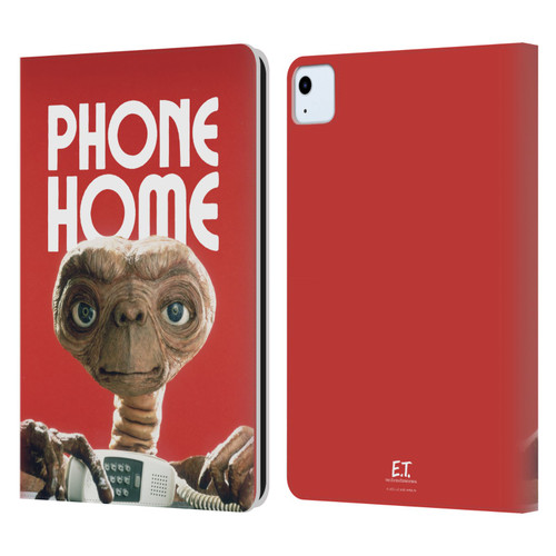 E.T. Graphics Phone Home Leather Book Wallet Case Cover For Apple iPad Air 2020 / 2022