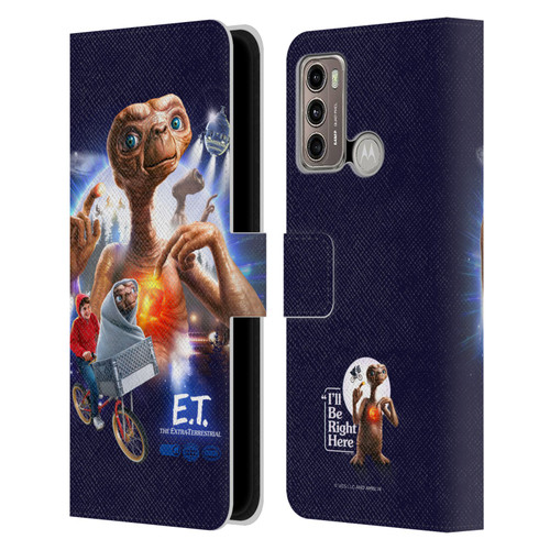 E.T. Graphics Key Art Leather Book Wallet Case Cover For Motorola Moto G60 / Moto G40 Fusion