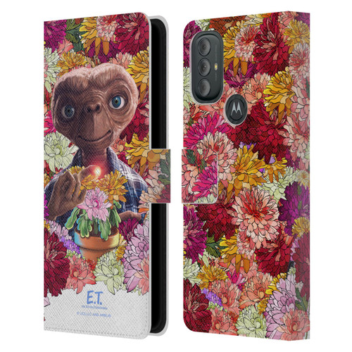 E.T. Graphics Floral Leather Book Wallet Case Cover For Motorola Moto G10 / Moto G20 / Moto G30