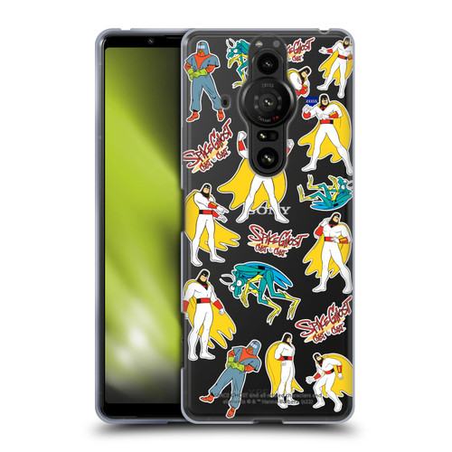 Space Ghost Coast to Coast Graphics Icons Soft Gel Case for Sony Xperia Pro-I