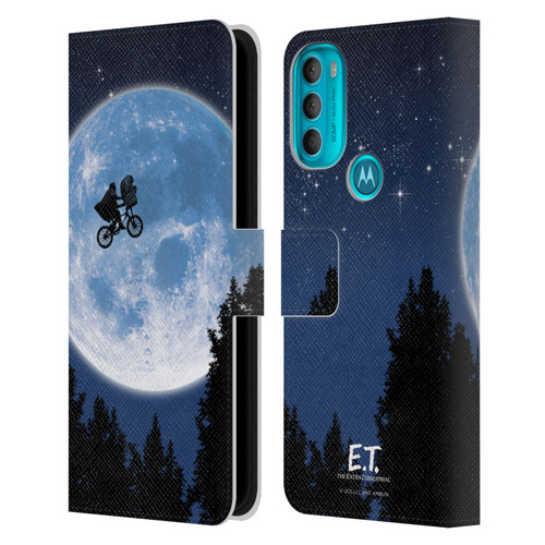E.T. Graphics Poster Leather Book Wallet Case Cover For Motorola Moto G71 5G