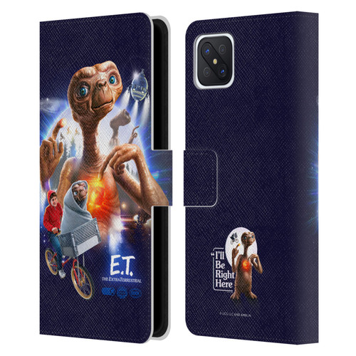 E.T. Graphics Key Art Leather Book Wallet Case Cover For OPPO Reno4 Z 5G