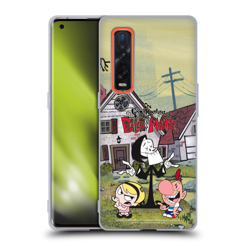 The Grim Adventures of Billy & Mandy Graphics Poster Soft Gel Case for OPPO Find X2 Pro 5G