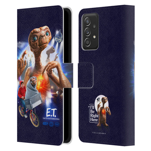 E.T. Graphics Key Art Leather Book Wallet Case Cover For Samsung Galaxy A52 / A52s / 5G (2021)