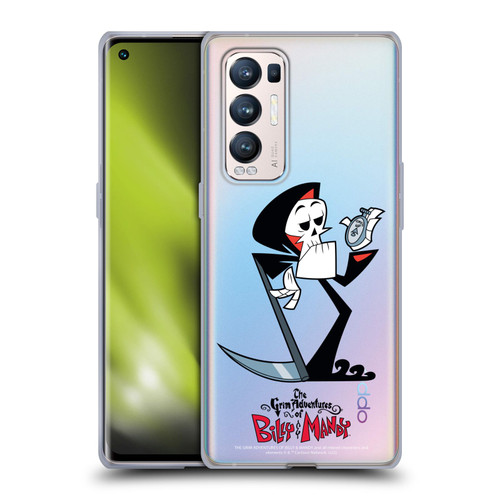 The Grim Adventures of Billy & Mandy Graphics Grim Soft Gel Case for OPPO Find X3 Neo / Reno5 Pro+ 5G