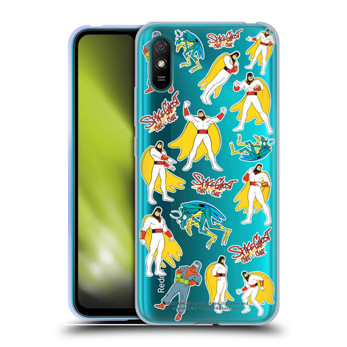 Space Ghost Coast to Coast Graphics Icons Soft Gel Case for Xiaomi Redmi 9A / Redmi 9AT