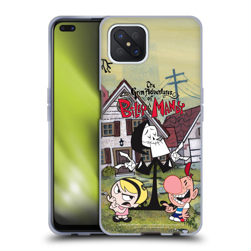 The Grim Adventures of Billy & Mandy Graphics Poster Soft Gel Case for OPPO Reno4 Z 5G