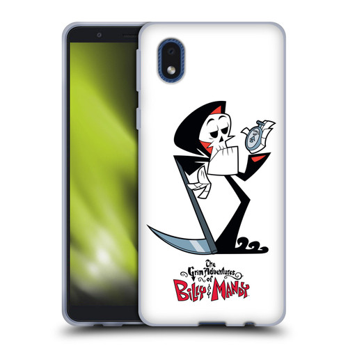 The Grim Adventures of Billy & Mandy Graphics Grim Soft Gel Case for Samsung Galaxy A01 Core (2020)