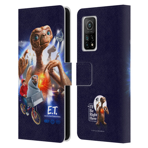 E.T. Graphics Key Art Leather Book Wallet Case Cover For Xiaomi Mi 10T 5G