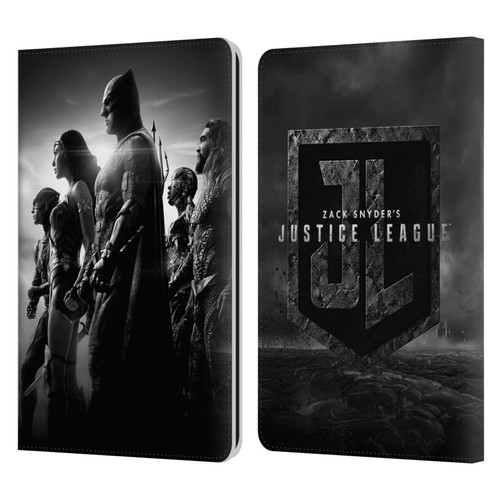 Zack Snyder's Justice League Snyder Cut Character Art Group Leather Book Wallet Case Cover For Amazon Kindle Paperwhite 1 / 2 / 3