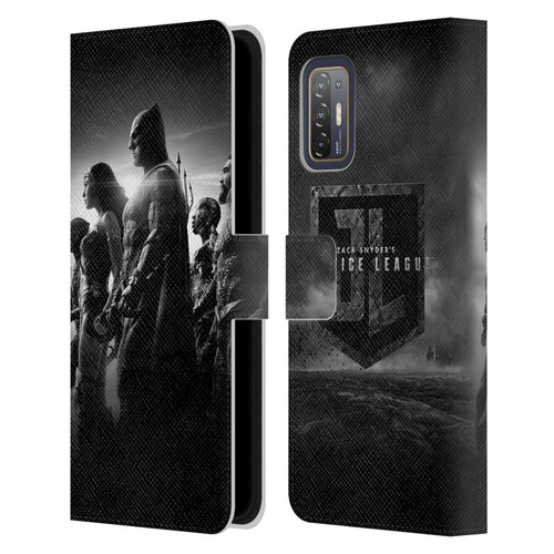 Zack Snyder's Justice League Snyder Cut Character Art Group Leather Book Wallet Case Cover For HTC Desire 21 Pro 5G