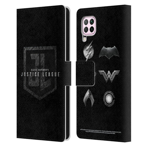 Zack Snyder's Justice League Snyder Cut Character Art Logo Leather Book Wallet Case Cover For Huawei Nova 6 SE / P40 Lite