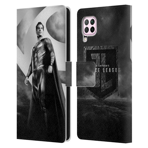 Zack Snyder's Justice League Snyder Cut Character Art Superman Leather Book Wallet Case Cover For Huawei Nova 6 SE / P40 Lite