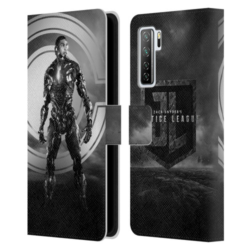 Zack Snyder's Justice League Snyder Cut Character Art Cyborg Leather Book Wallet Case Cover For Huawei Nova 7 SE/P40 Lite 5G