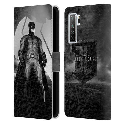 Zack Snyder's Justice League Snyder Cut Character Art Batman Leather Book Wallet Case Cover For Huawei Nova 7 SE/P40 Lite 5G