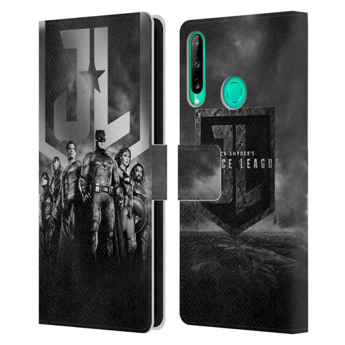 Zack Snyder's Justice League Snyder Cut Character Art Group Logo Leather Book Wallet Case Cover For Huawei P40 lite E