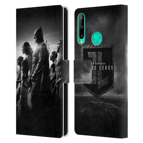 Zack Snyder's Justice League Snyder Cut Character Art Group Leather Book Wallet Case Cover For Huawei P40 lite E