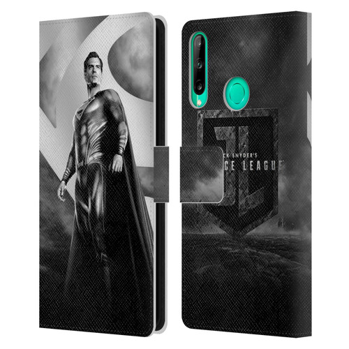 Zack Snyder's Justice League Snyder Cut Character Art Superman Leather Book Wallet Case Cover For Huawei P40 lite E