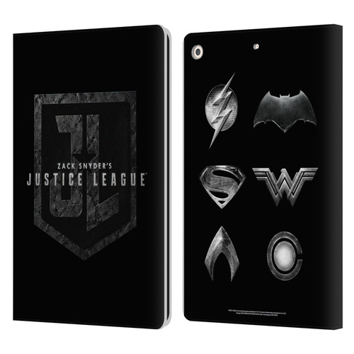 Zack Snyder's Justice League Snyder Cut Character Art Logo Leather Book Wallet Case Cover For Apple iPad 10.2 2019/2020/2021