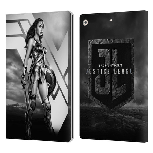 Zack Snyder's Justice League Snyder Cut Character Art Wonder Woman Leather Book Wallet Case Cover For Apple iPad 10.2 2019/2020/2021