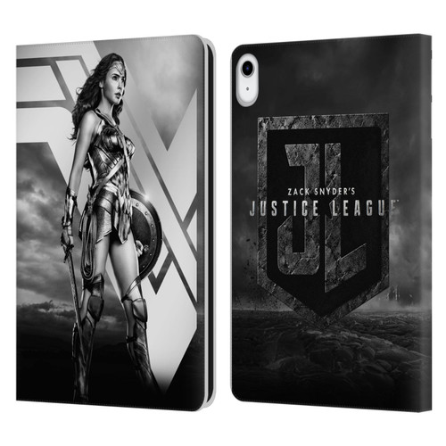 Zack Snyder's Justice League Snyder Cut Character Art Wonder Woman Leather Book Wallet Case Cover For Apple iPad 10.9 (2022)