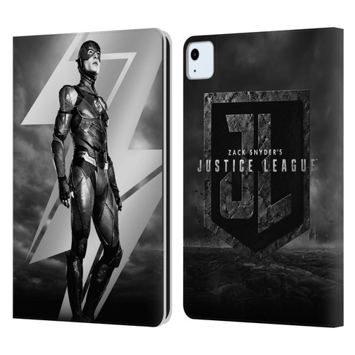 Zack Snyder's Justice League Snyder Cut Character Art Flash Leather Book Wallet Case Cover For Apple iPad Air 2020 / 2022