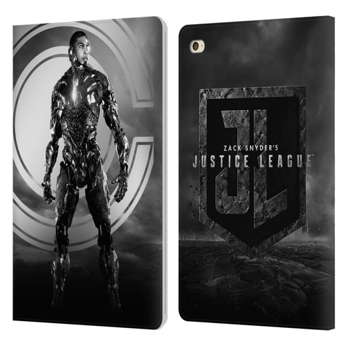 Zack Snyder's Justice League Snyder Cut Character Art Cyborg Leather Book Wallet Case Cover For Apple iPad mini 4