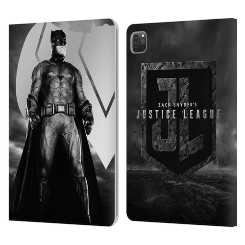Zack Snyder's Justice League Snyder Cut Character Art Batman Leather Book Wallet Case Cover For Apple iPad Pro 11 2020 / 2021 / 2022