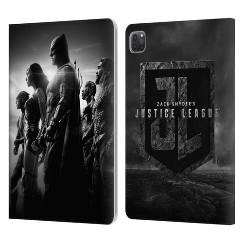 Zack Snyder's Justice League Snyder Cut Character Art Group Leather Book Wallet Case Cover For Apple iPad Pro 11 2020 / 2021 / 2022