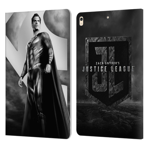 Zack Snyder's Justice League Snyder Cut Character Art Superman Leather Book Wallet Case Cover For Apple iPad Pro 10.5 (2017)