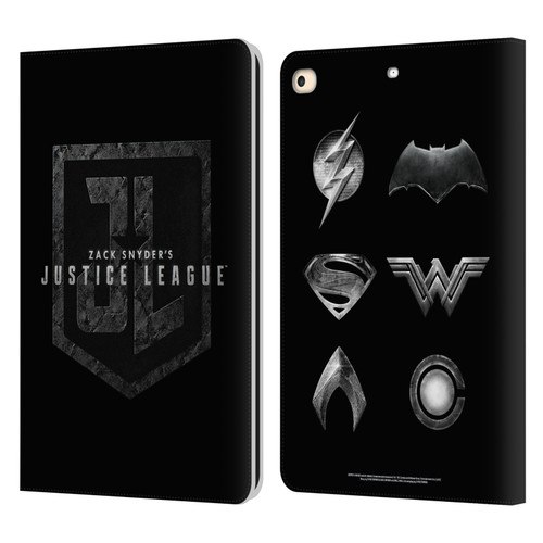 Zack Snyder's Justice League Snyder Cut Character Art Logo Leather Book Wallet Case Cover For Apple iPad 9.7 2017 / iPad 9.7 2018