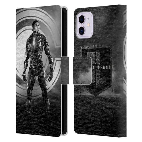 Zack Snyder's Justice League Snyder Cut Character Art Cyborg Leather Book Wallet Case Cover For Apple iPhone 11