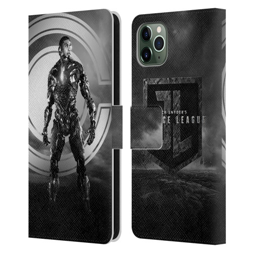 Zack Snyder's Justice League Snyder Cut Character Art Cyborg Leather Book Wallet Case Cover For Apple iPhone 11 Pro Max