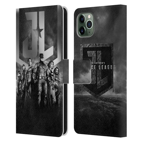 Zack Snyder's Justice League Snyder Cut Character Art Group Logo Leather Book Wallet Case Cover For Apple iPhone 11 Pro Max
