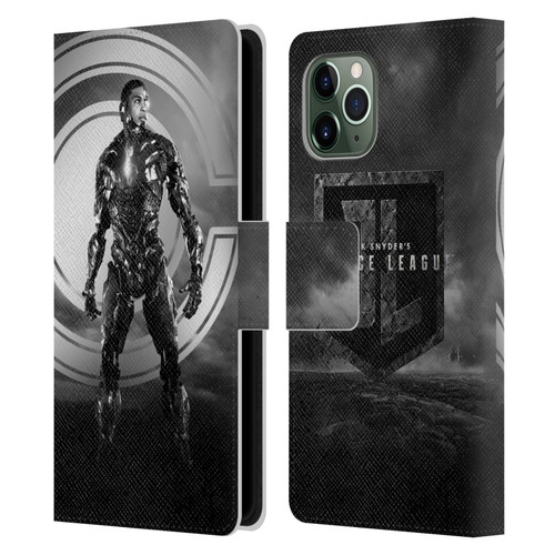 Zack Snyder's Justice League Snyder Cut Character Art Cyborg Leather Book Wallet Case Cover For Apple iPhone 11 Pro