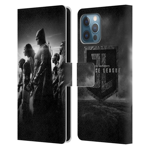 Zack Snyder's Justice League Snyder Cut Character Art Group Leather Book Wallet Case Cover For Apple iPhone 12 Pro Max