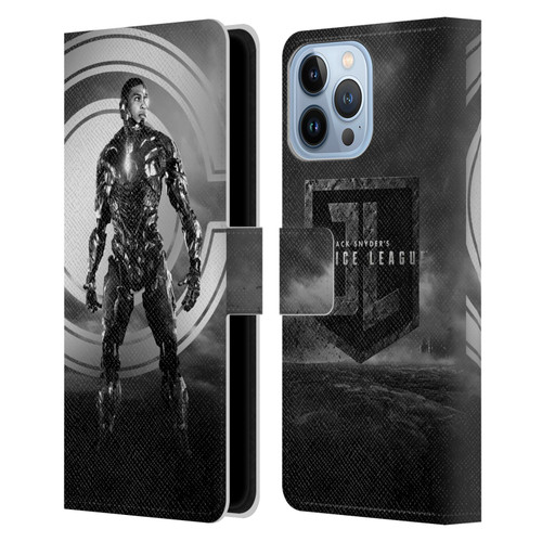Zack Snyder's Justice League Snyder Cut Character Art Cyborg Leather Book Wallet Case Cover For Apple iPhone 13 Pro Max