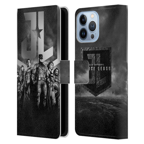 Zack Snyder's Justice League Snyder Cut Character Art Group Logo Leather Book Wallet Case Cover For Apple iPhone 13 Pro Max