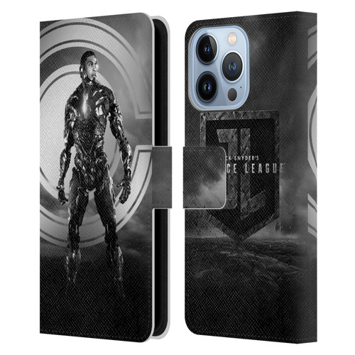 Zack Snyder's Justice League Snyder Cut Character Art Cyborg Leather Book Wallet Case Cover For Apple iPhone 13 Pro