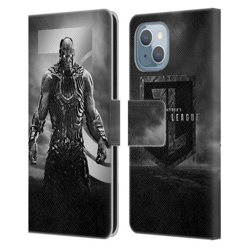 Zack Snyder's Justice League Snyder Cut Character Art Darkseid Leather Book Wallet Case Cover For Apple iPhone 14