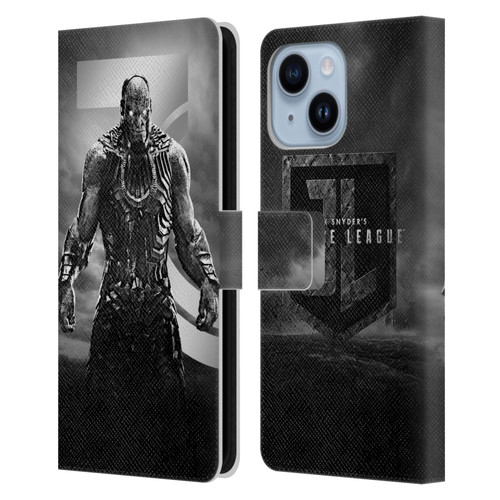 Zack Snyder's Justice League Snyder Cut Character Art Darkseid Leather Book Wallet Case Cover For Apple iPhone 14 Plus