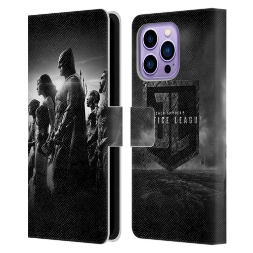 Zack Snyder's Justice League Snyder Cut Character Art Group Leather Book Wallet Case Cover For Apple iPhone 14 Pro Max